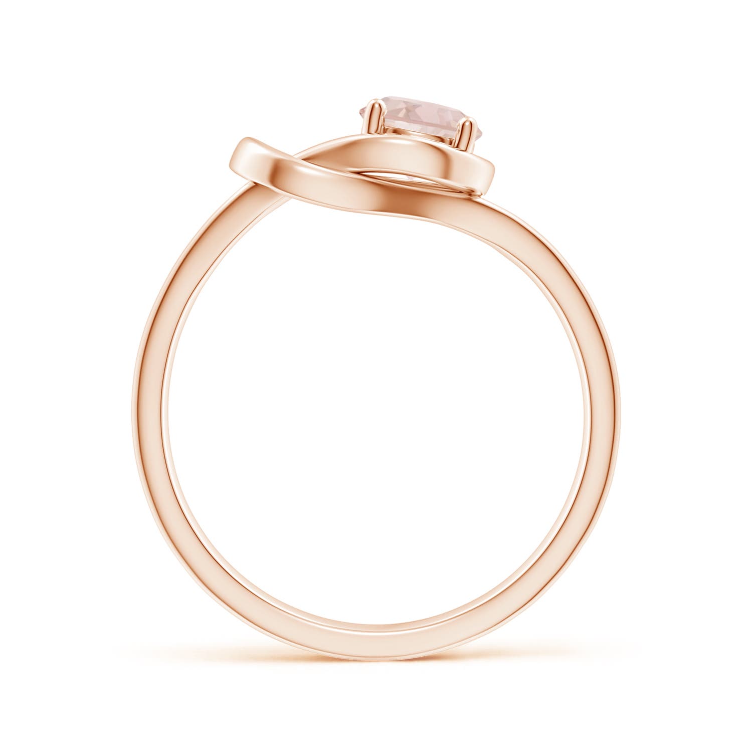 AA - Morganite / 0.42 CT / 14 KT Rose Gold