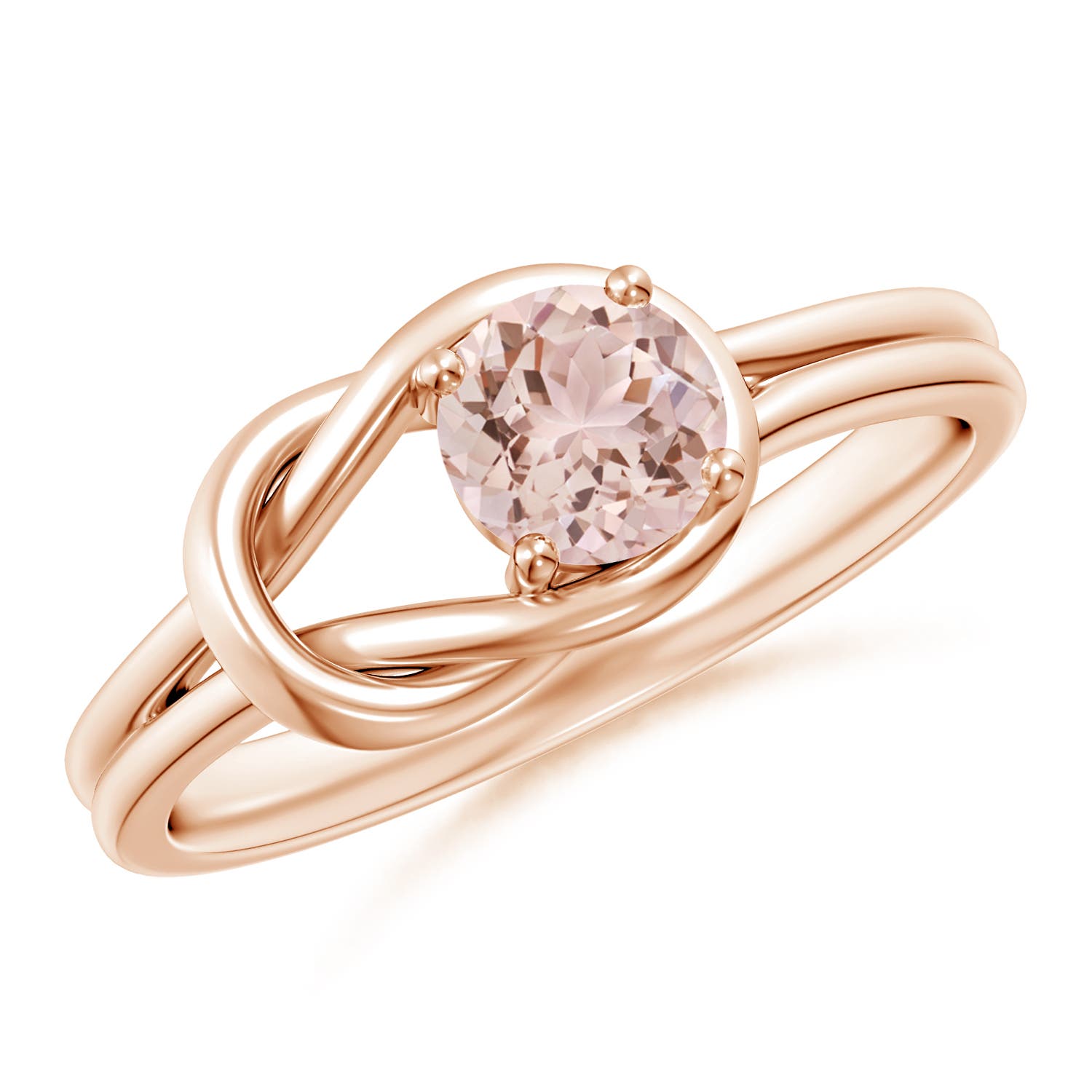 AAA - Morganite / 0.42 CT / 14 KT Rose Gold