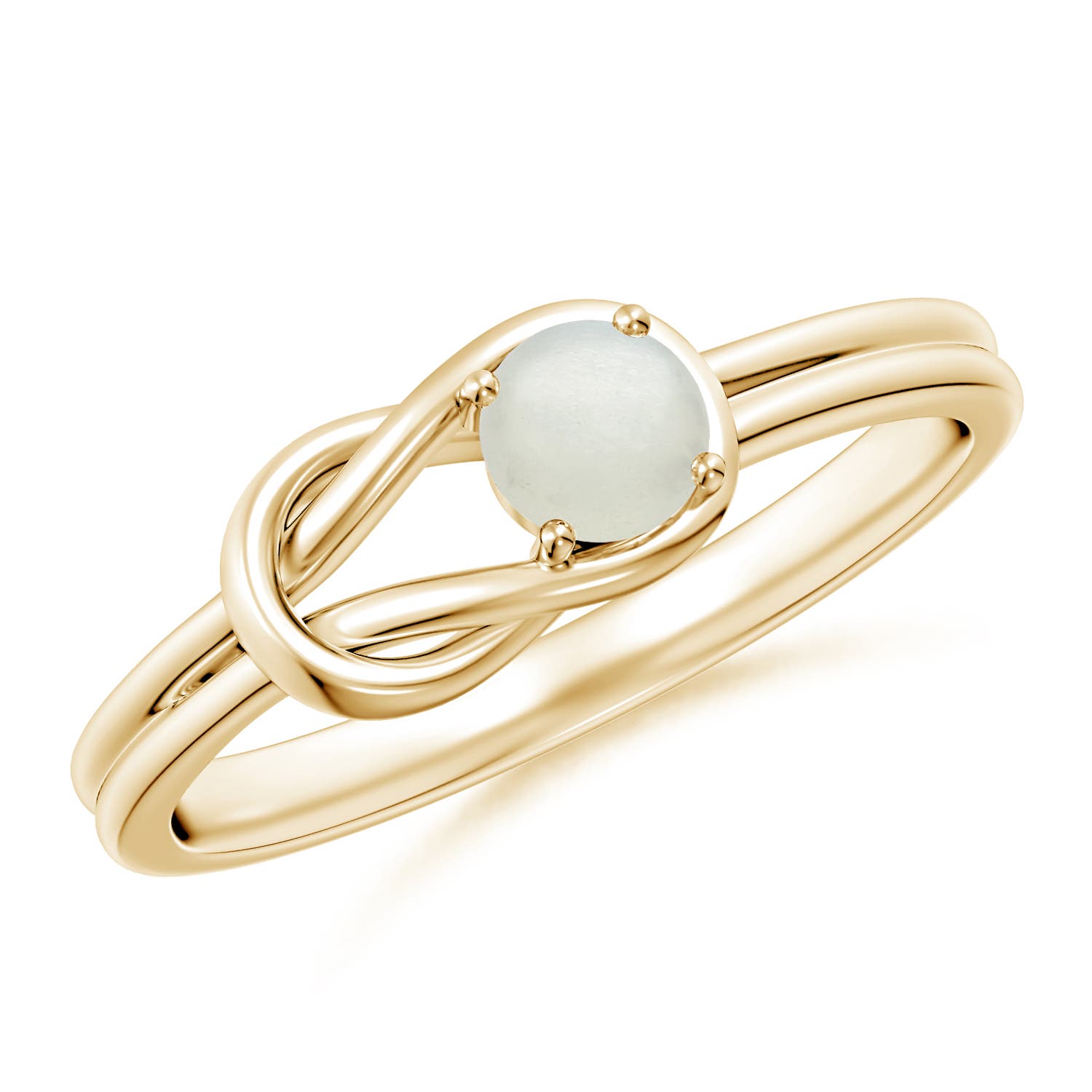 AA - Moonstone / 0.24 CT / 14 KT Yellow Gold