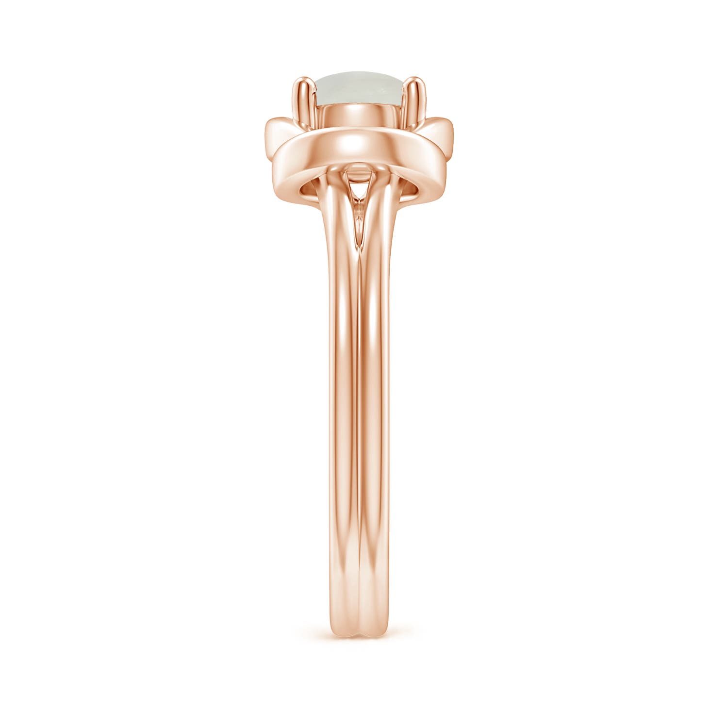 AAA - Moonstone / 0.8 CT / 14 KT Rose Gold