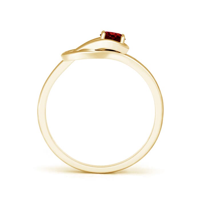 AAAA - Ruby / 0.34 CT / 14 KT Yellow Gold