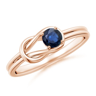 Round AA Blue Sapphire