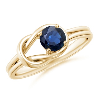 Round AA Blue Sapphire