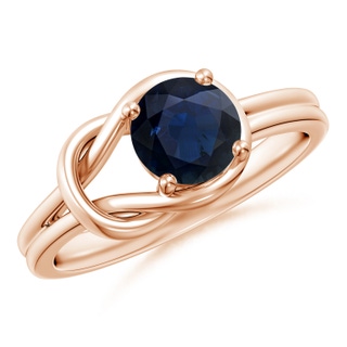 Round A Blue Sapphire