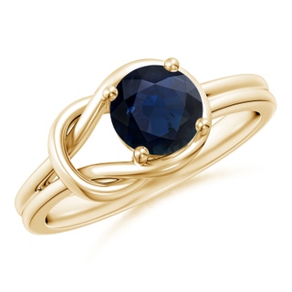 Round A Blue Sapphire