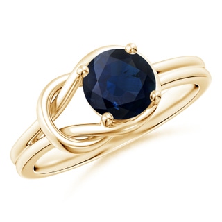 Round A Blue Sapphire