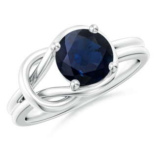 Round A Blue Sapphire
