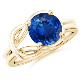 Round AAA Blue Sapphire