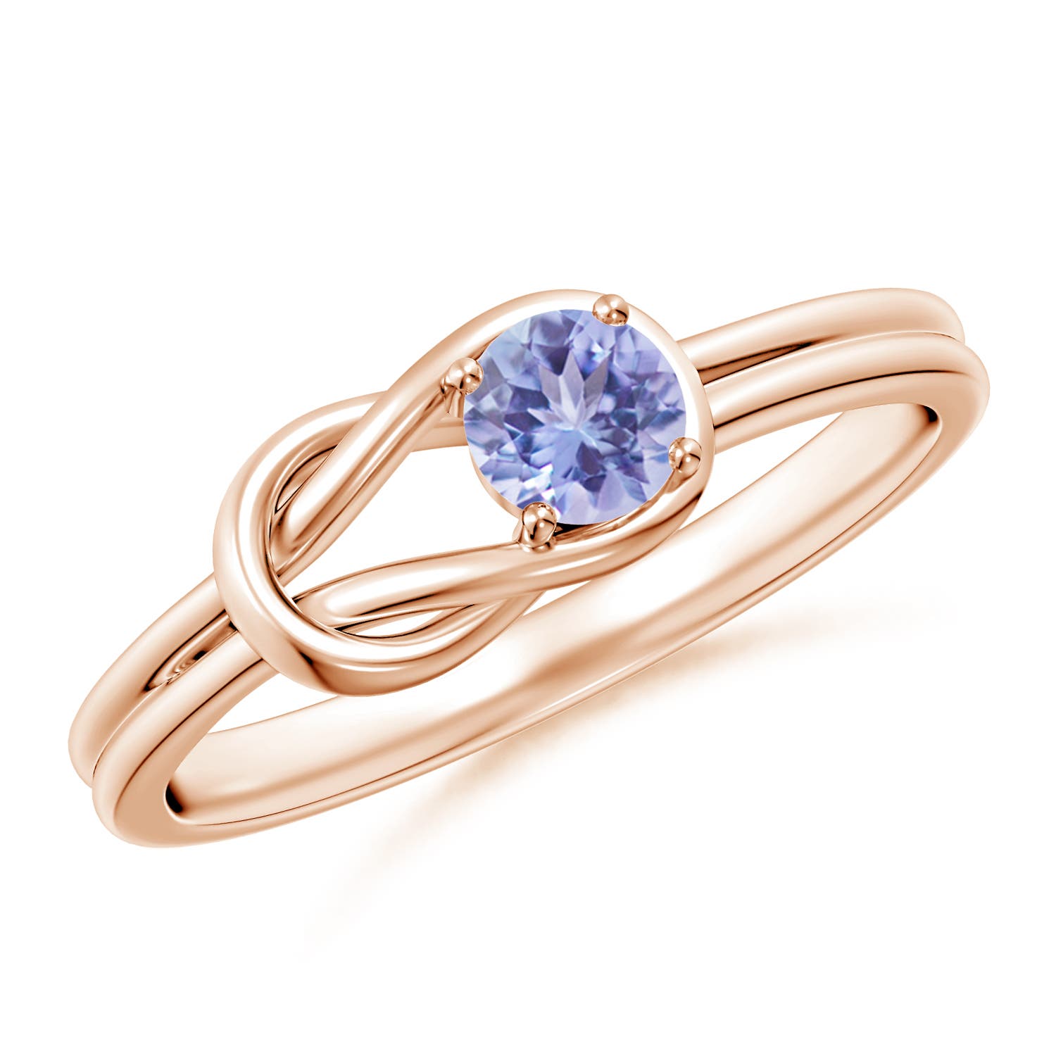 AA - Tanzanite / 0.25 CT / 14 KT Rose Gold