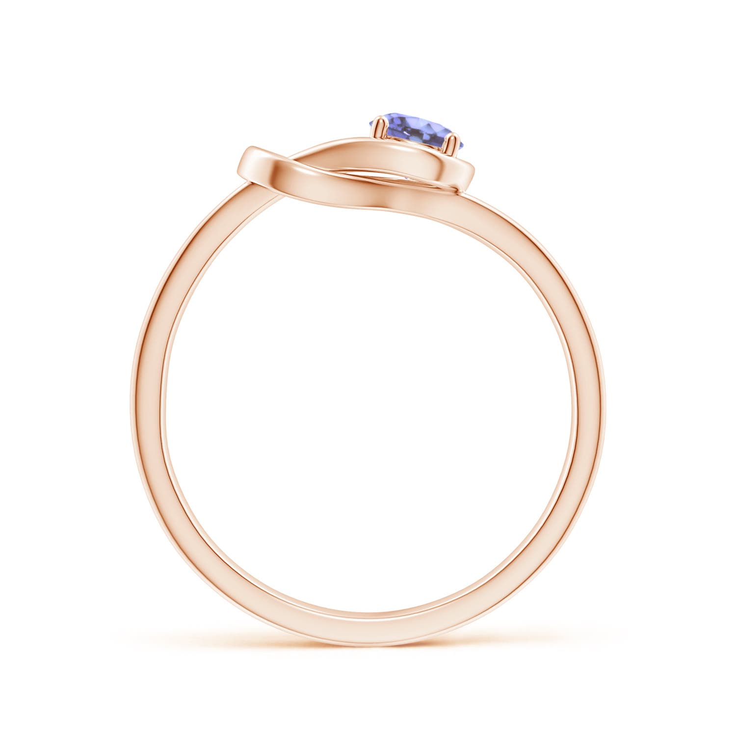 AA - Tanzanite / 0.25 CT / 14 KT Rose Gold