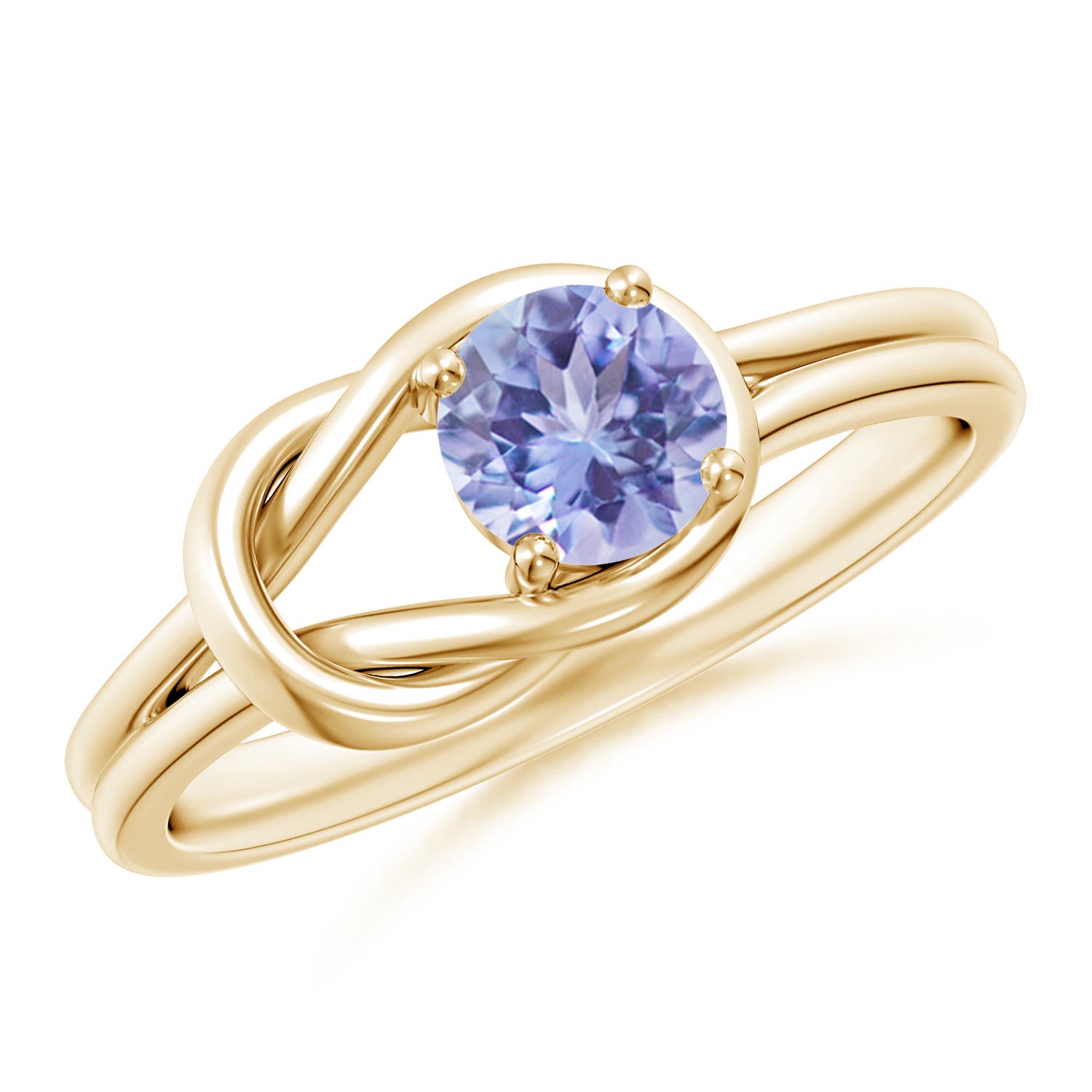 AA - Tanzanite / 0.5 CT / 14 KT Yellow Gold