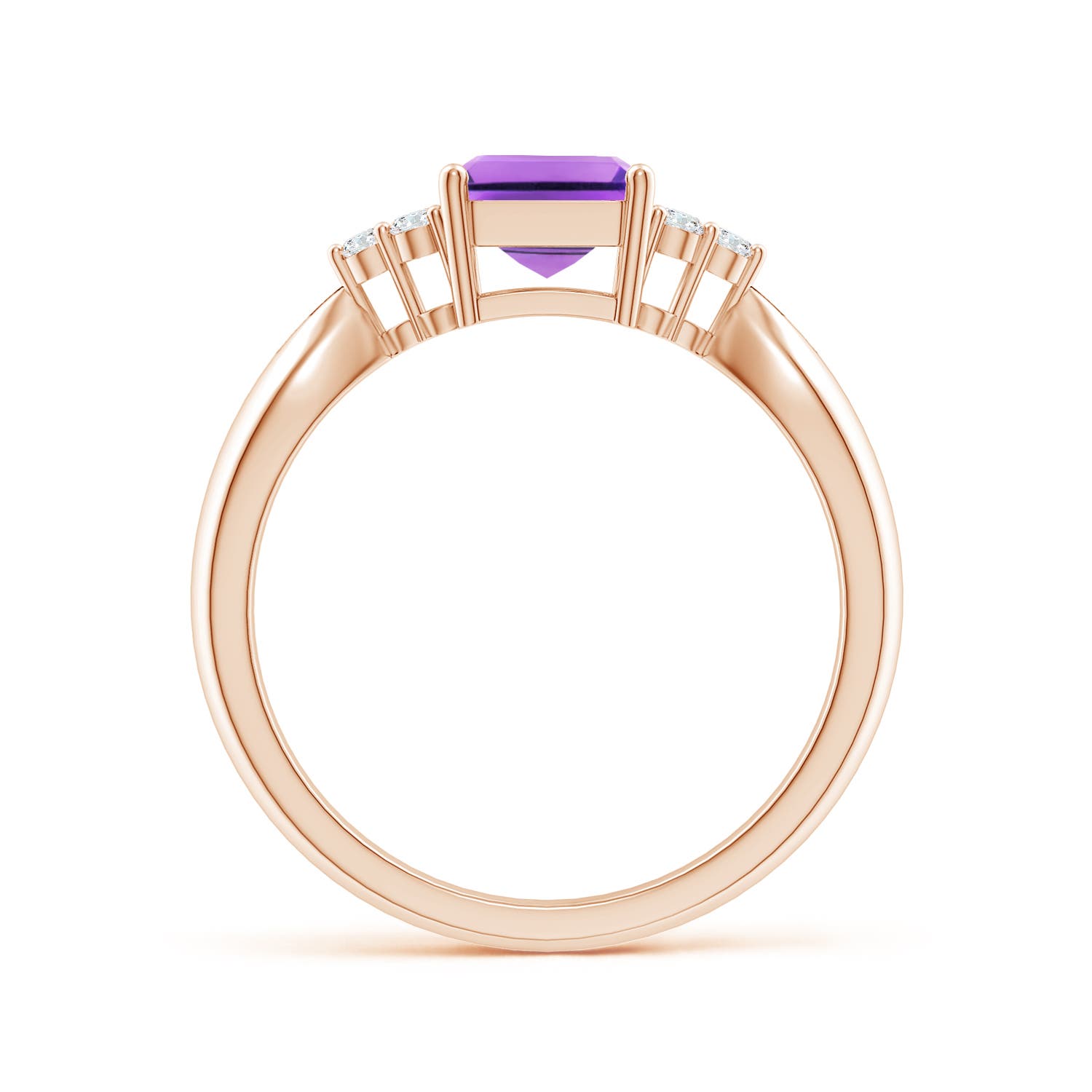 AA - Amethyst / 1.67 CT / 14 KT Rose Gold