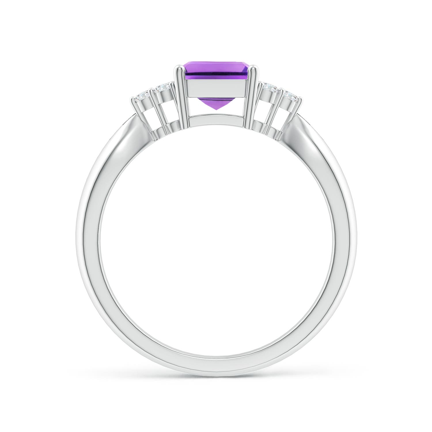 AA - Amethyst / 1.67 CT / 14 KT White Gold