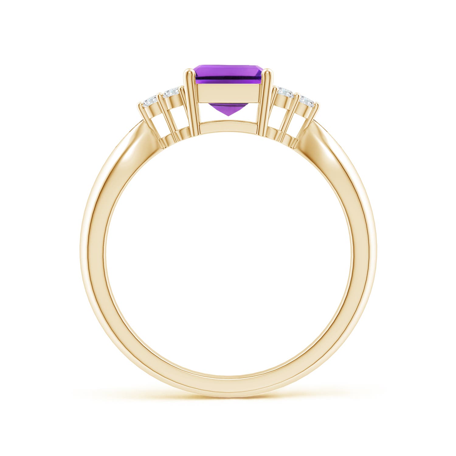 AAA - Amethyst / 1.67 CT / 14 KT Yellow Gold