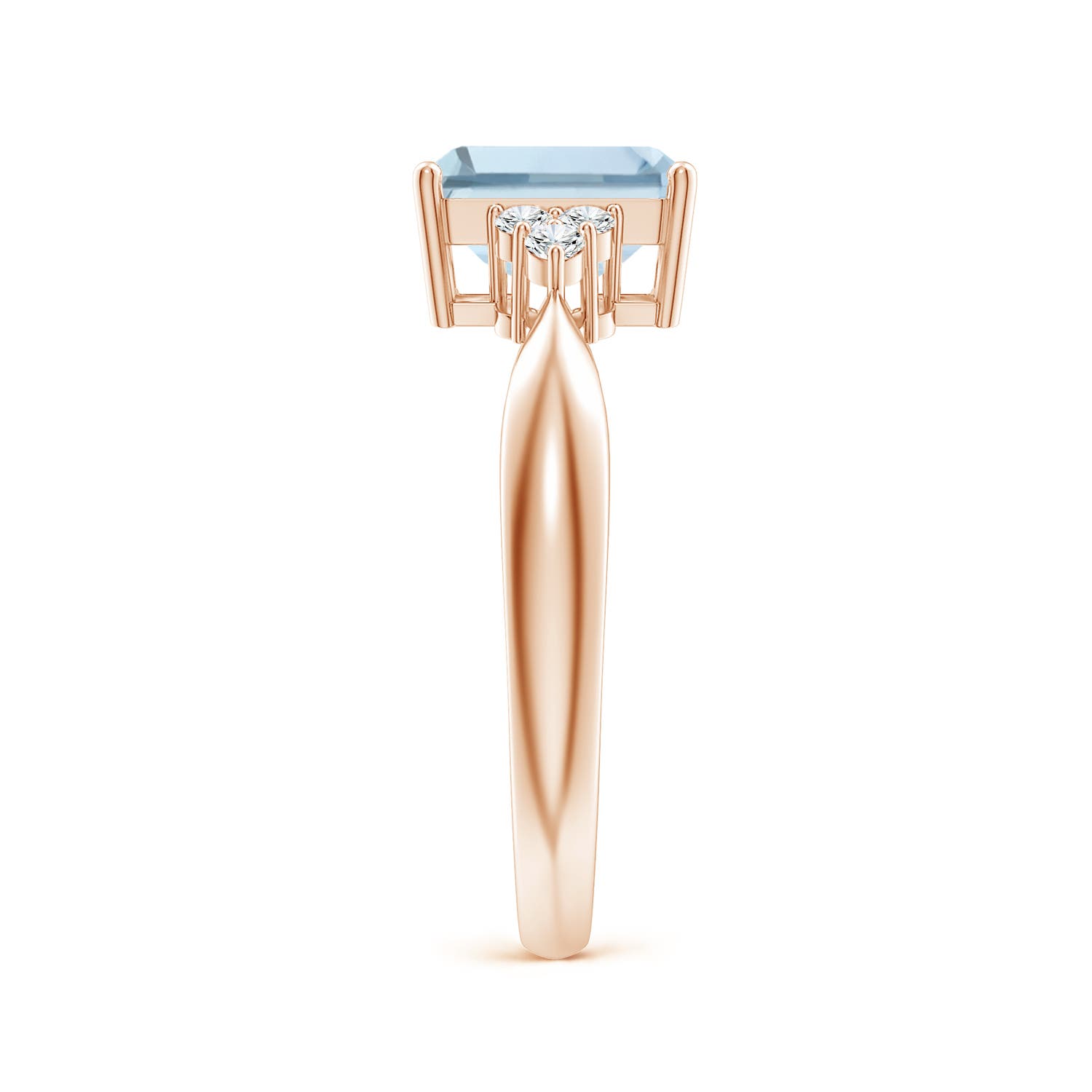 A - Aquamarine / 1.52 CT / 14 KT Rose Gold