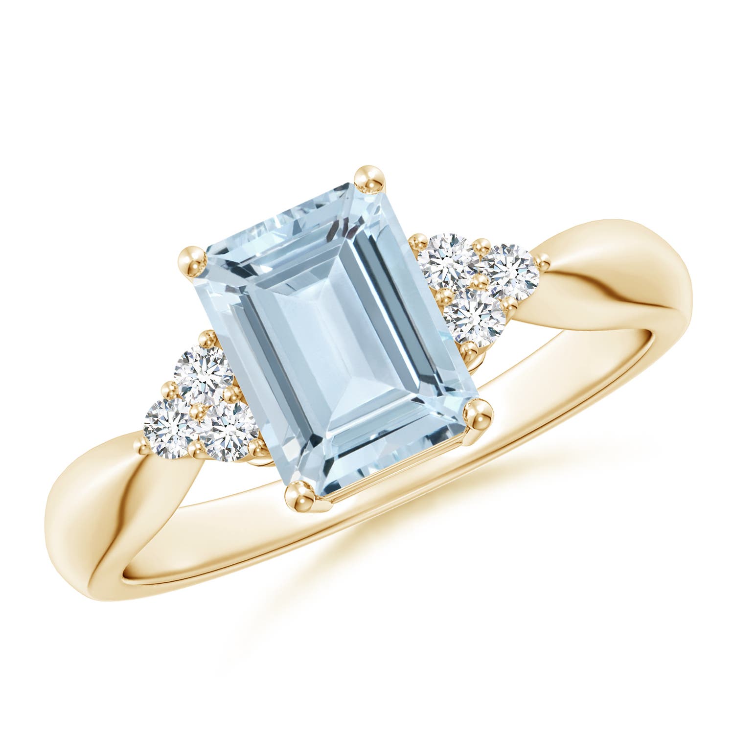 A - Aquamarine / 1.52 CT / 14 KT Yellow Gold