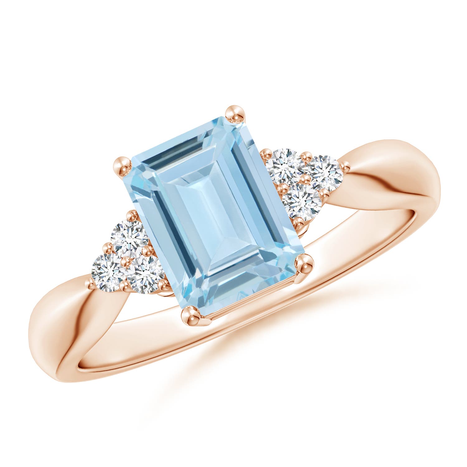 AA - Aquamarine / 1.52 CT / 14 KT Rose Gold