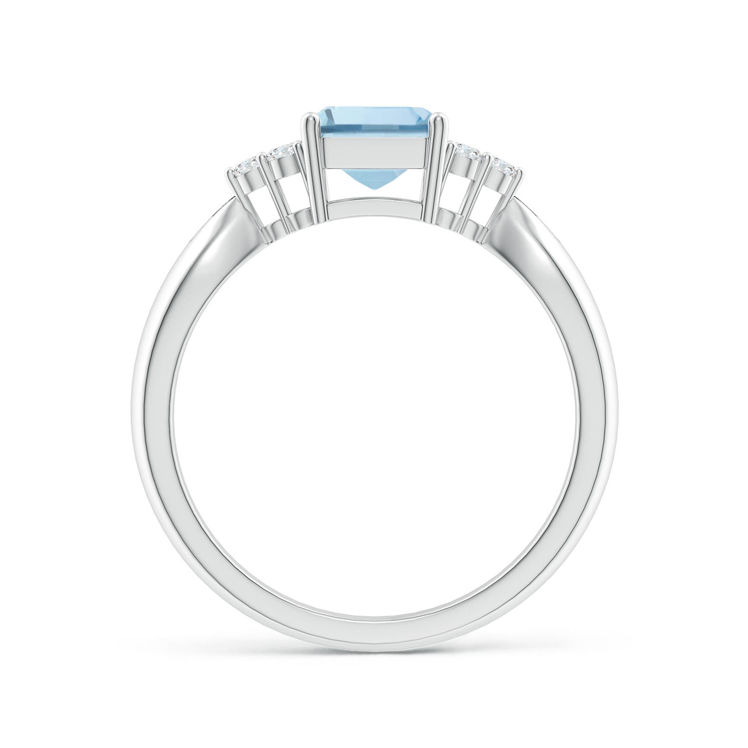 AA - Aquamarine / 1.52 CT / 14 KT White Gold