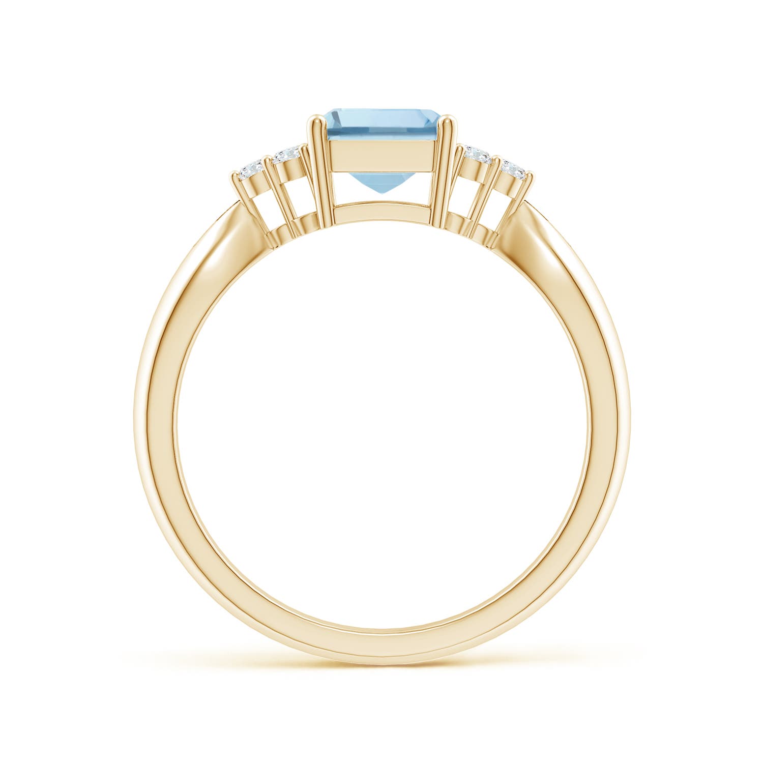 AA - Aquamarine / 1.52 CT / 14 KT Yellow Gold