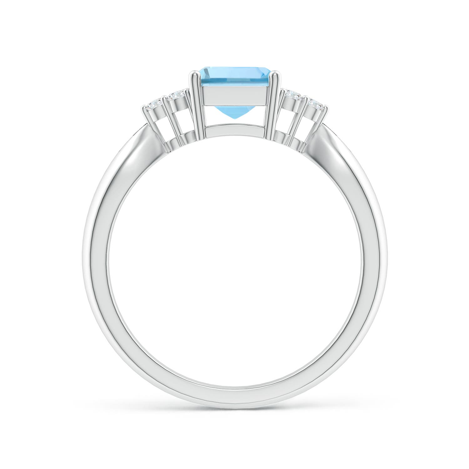 AAAA - Aquamarine / 1.52 CT / 14 KT White Gold