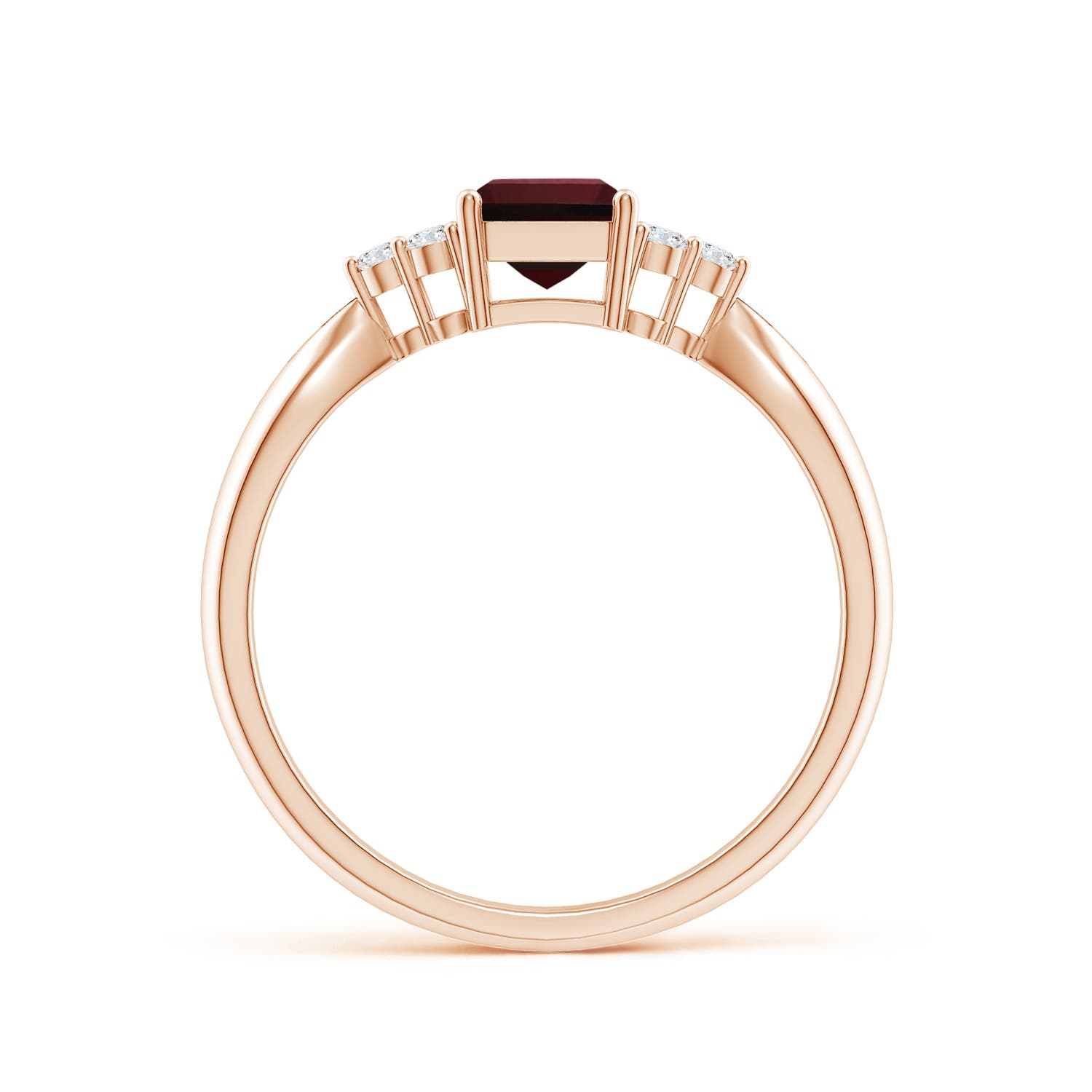 AAA - Garnet / 1.37 CT / 14 KT Rose Gold