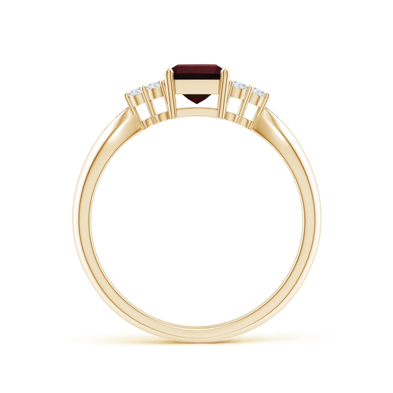 AAA - Garnet / 1.37 CT / 14 KT Yellow Gold