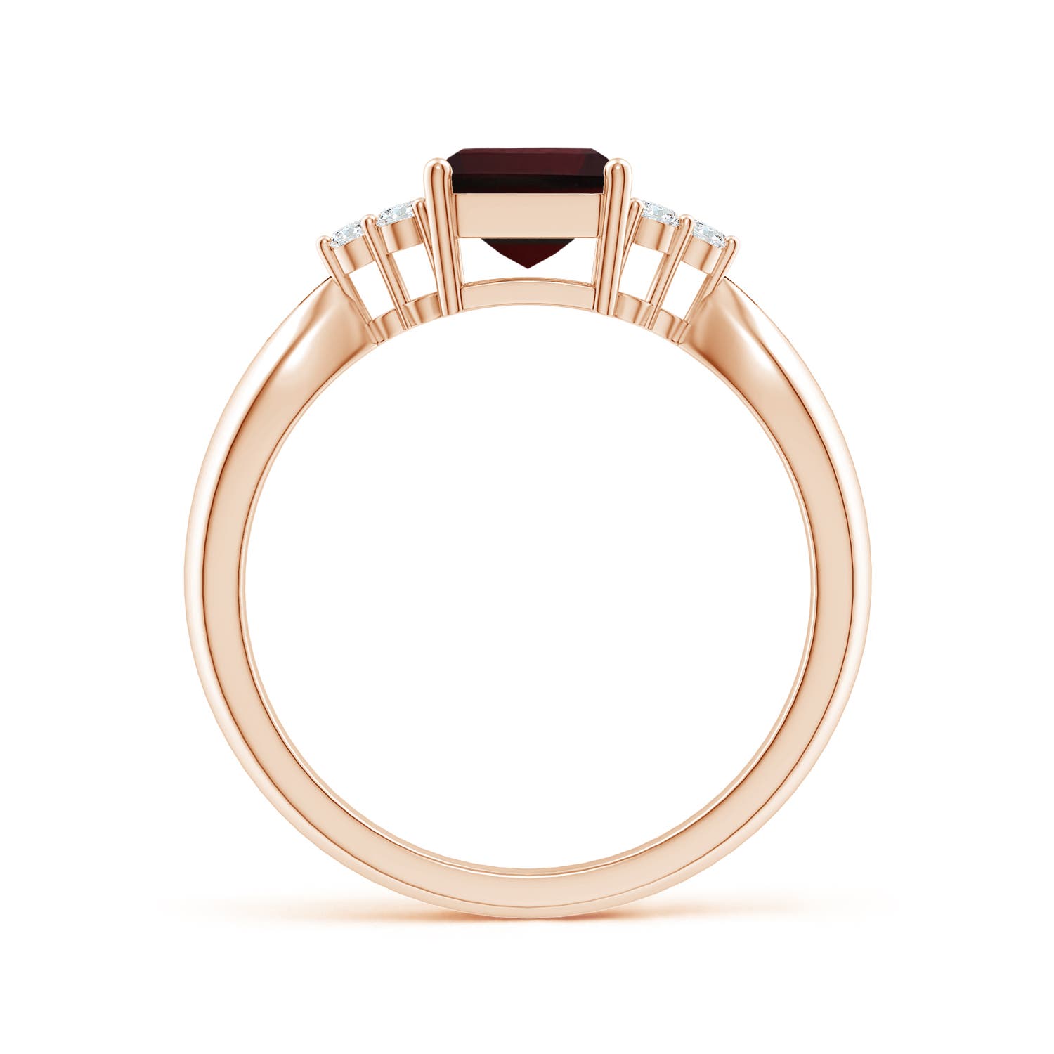 A - Garnet / 1.97 CT / 14 KT Rose Gold