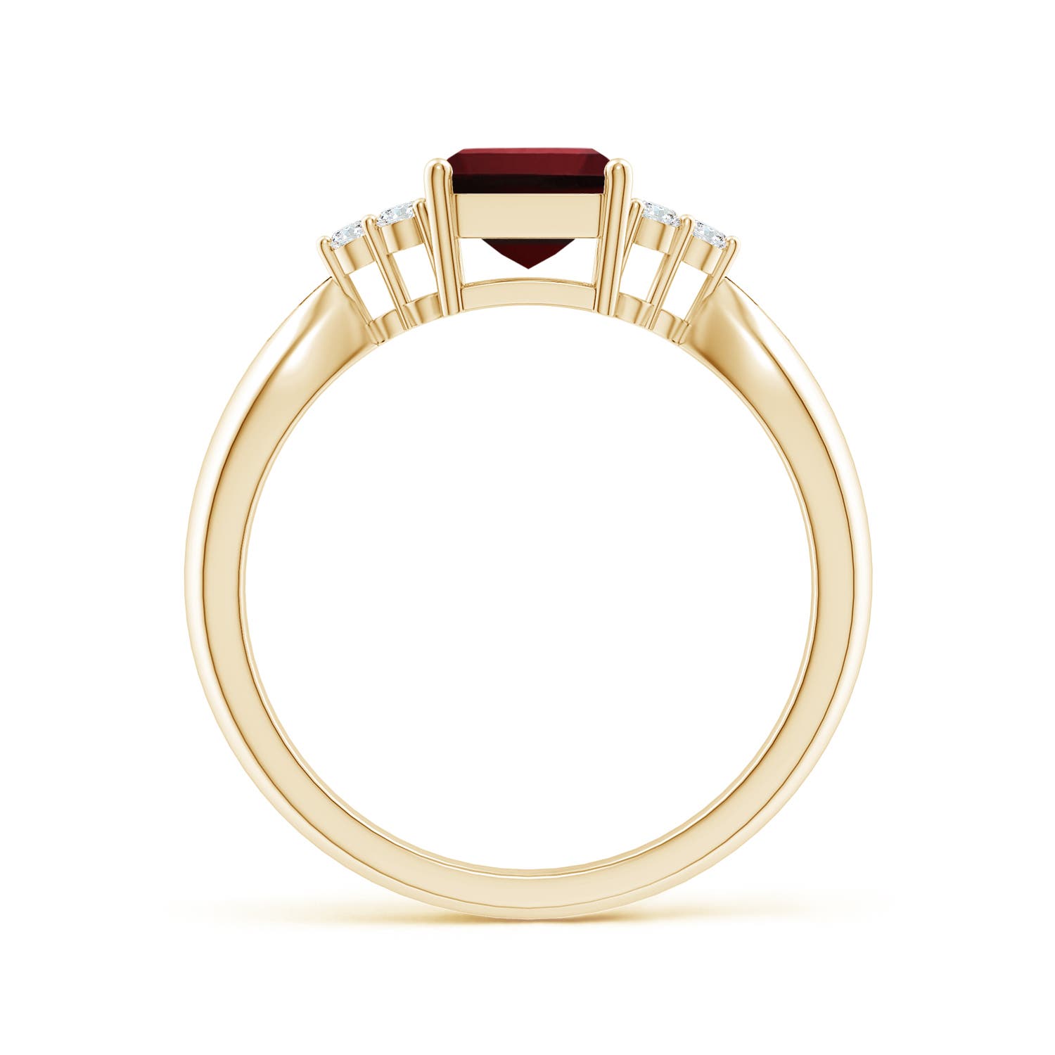 AAAA - Garnet / 1.97 CT / 14 KT Yellow Gold