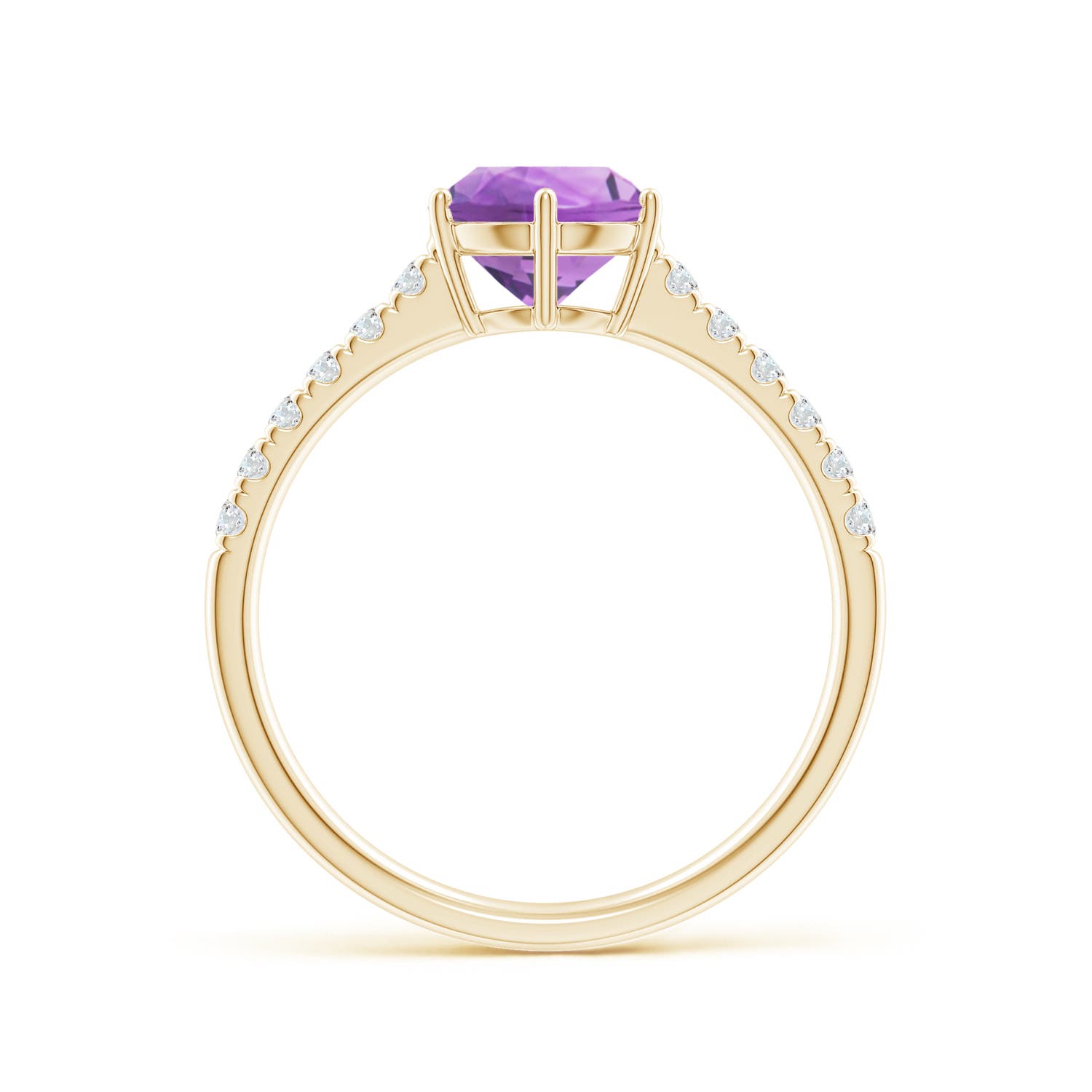 A - Amethyst / 1.4 CT / 14 KT Yellow Gold