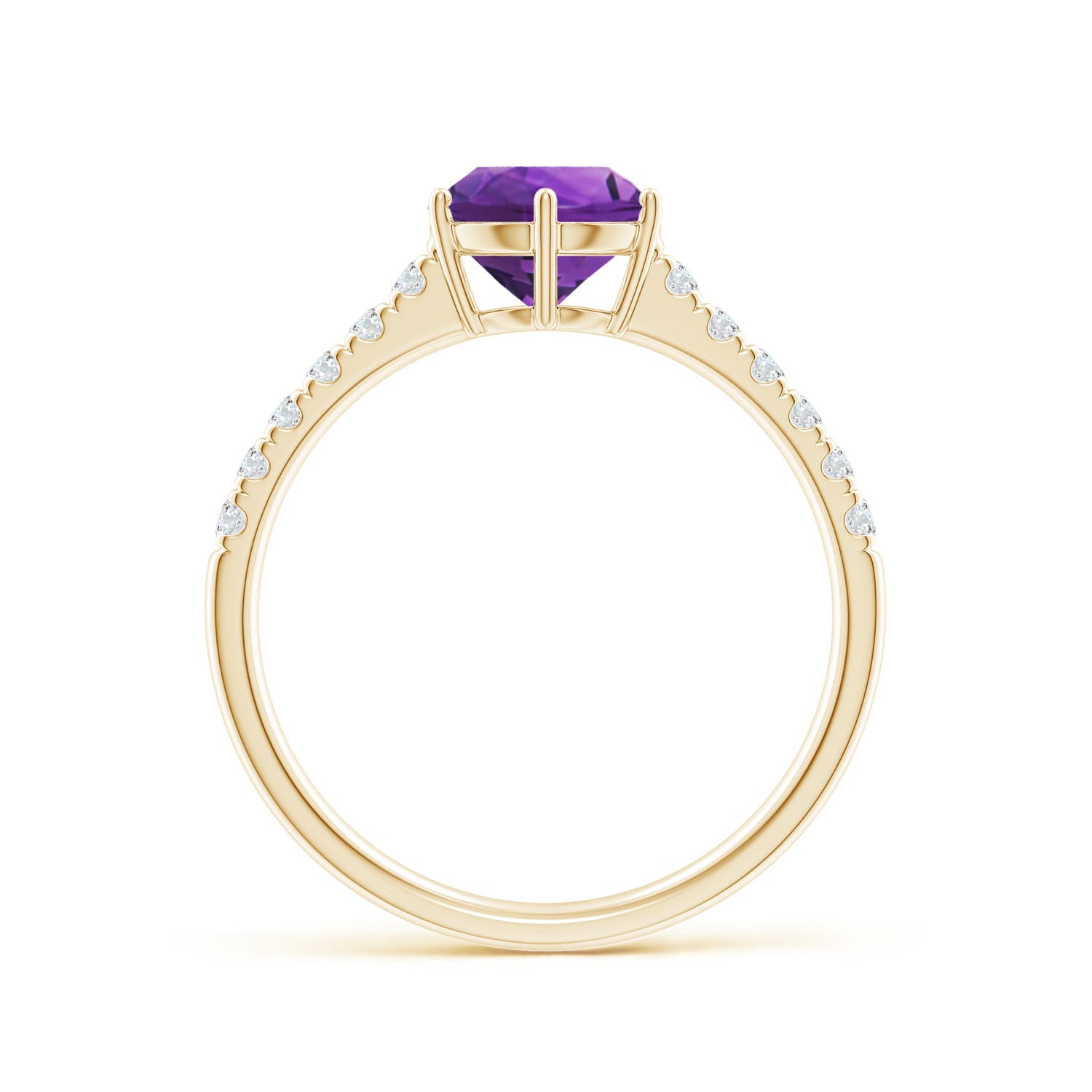 AAAA - Amethyst / 1.4 CT / 14 KT Yellow Gold