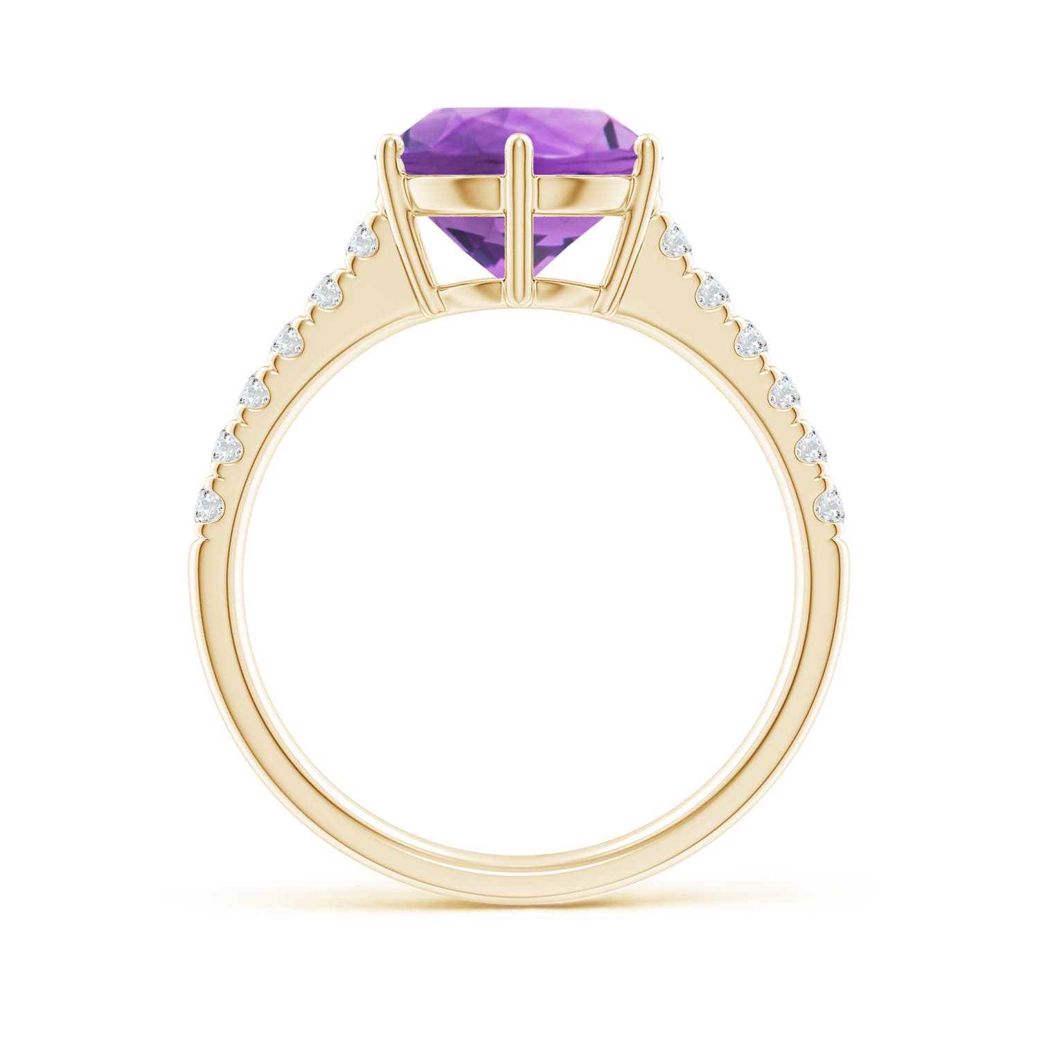 AA - Amethyst / 2.75 CT / 14 KT Yellow Gold