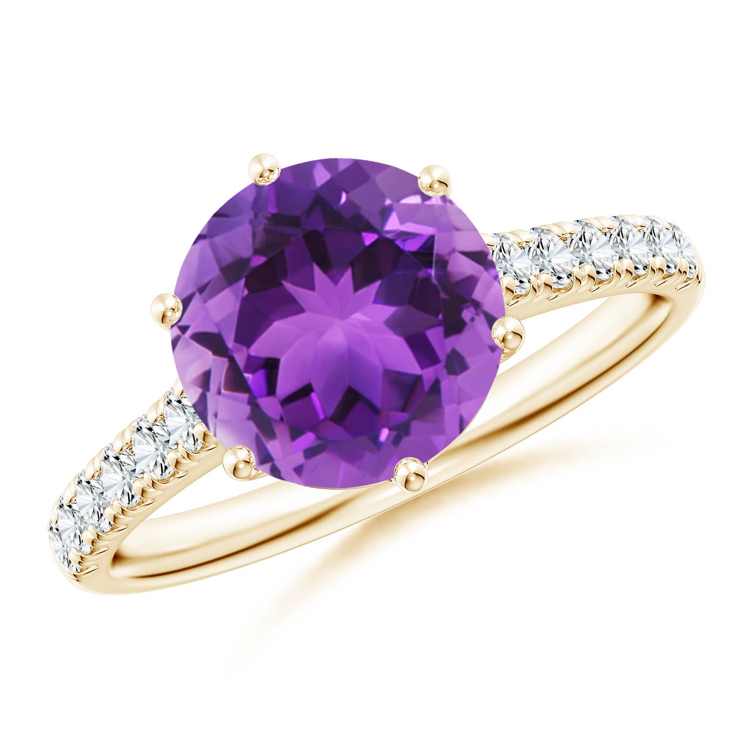 AAA - Amethyst / 2.75 CT / 14 KT Yellow Gold