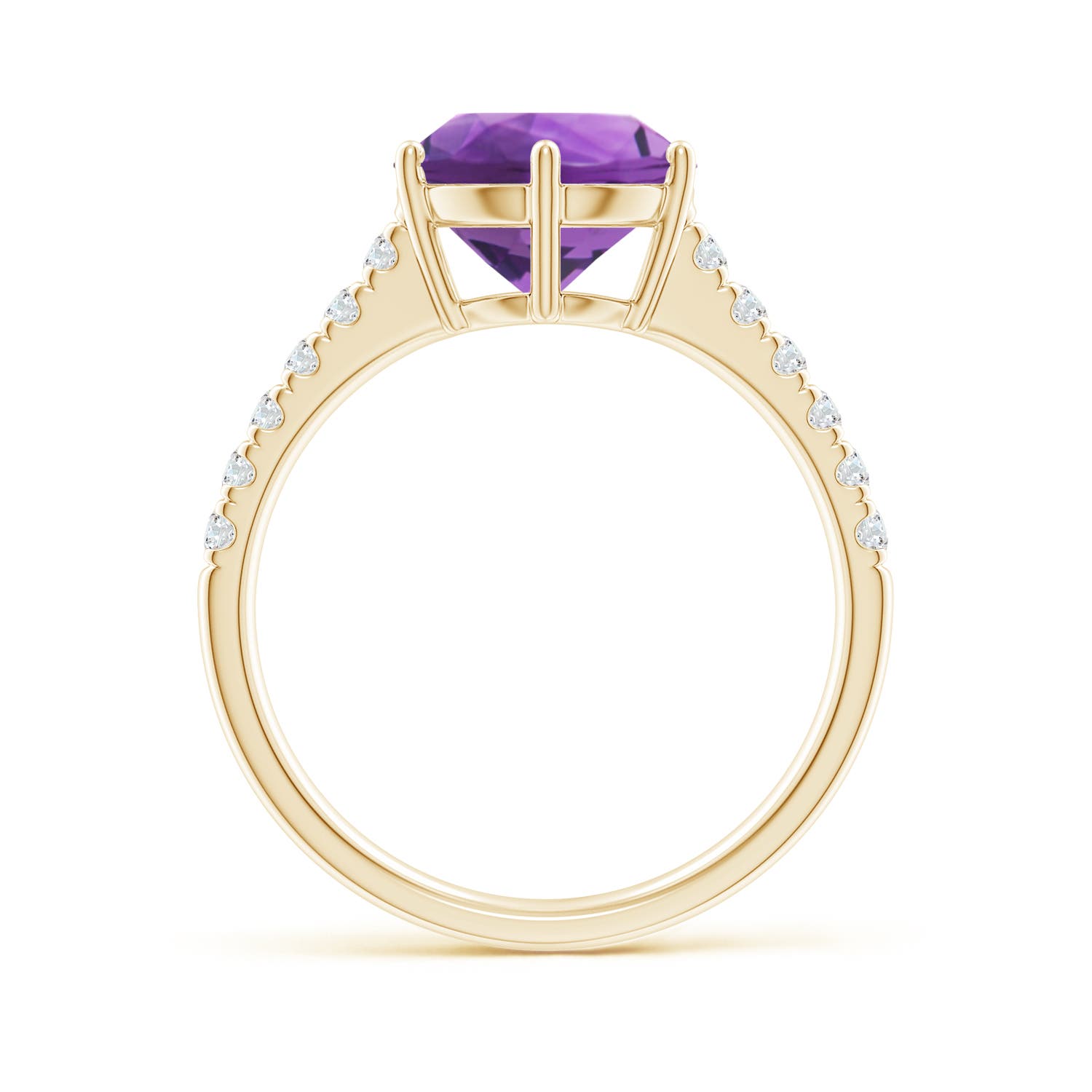 AAA - Amethyst / 2.75 CT / 14 KT Yellow Gold