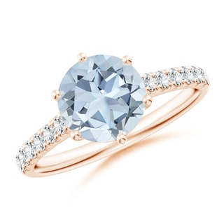 Round A Aquamarine