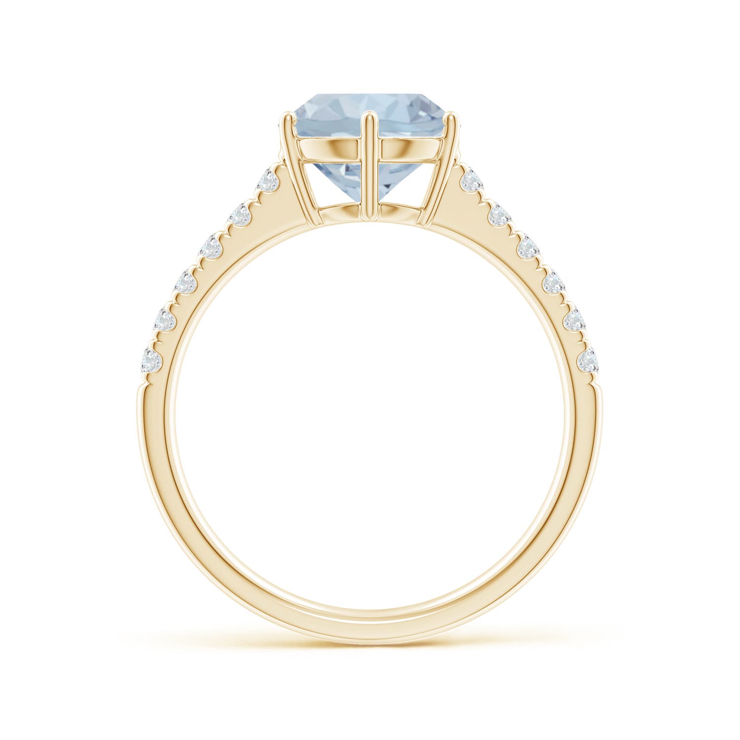 A - Aquamarine / 1.9 CT / 14 KT Yellow Gold