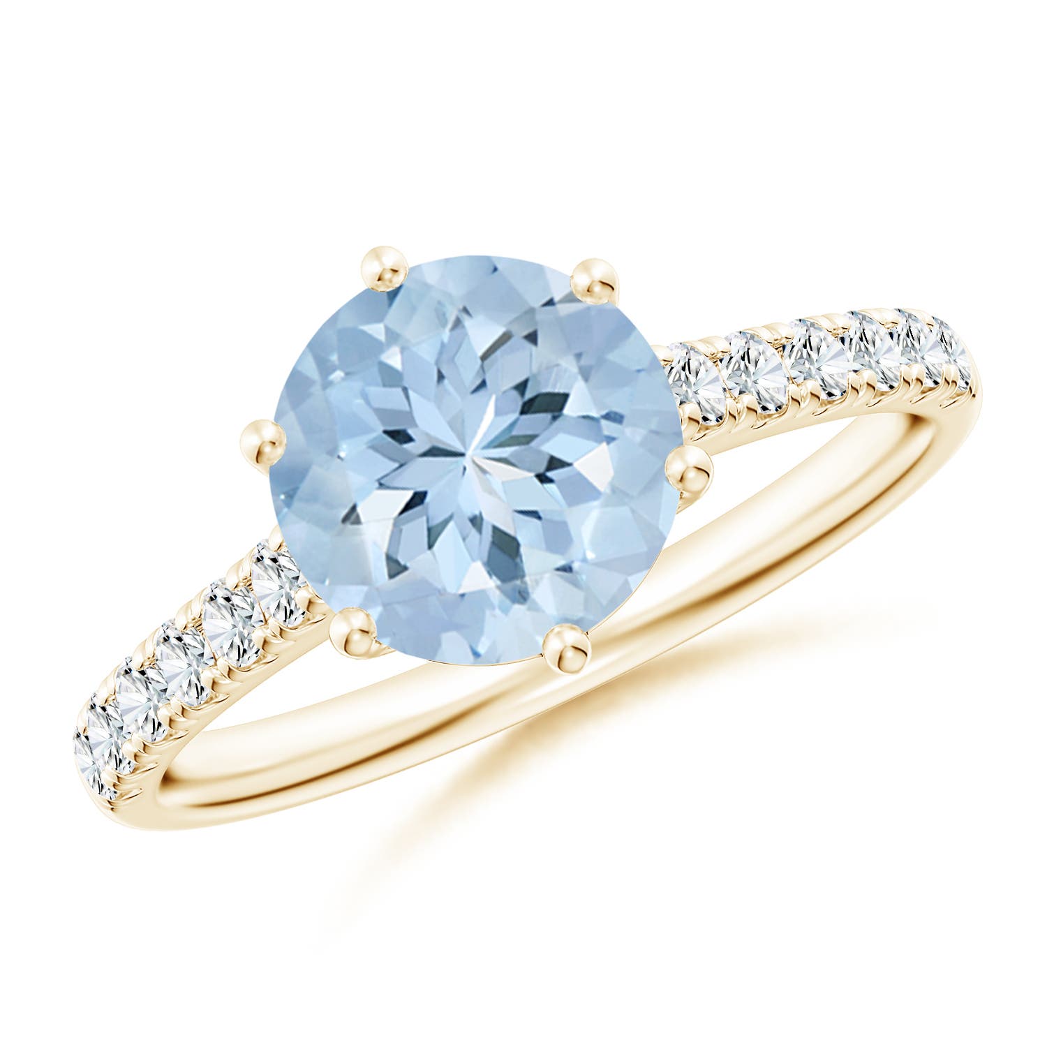 AA - Aquamarine / 1.9 CT / 14 KT Yellow Gold