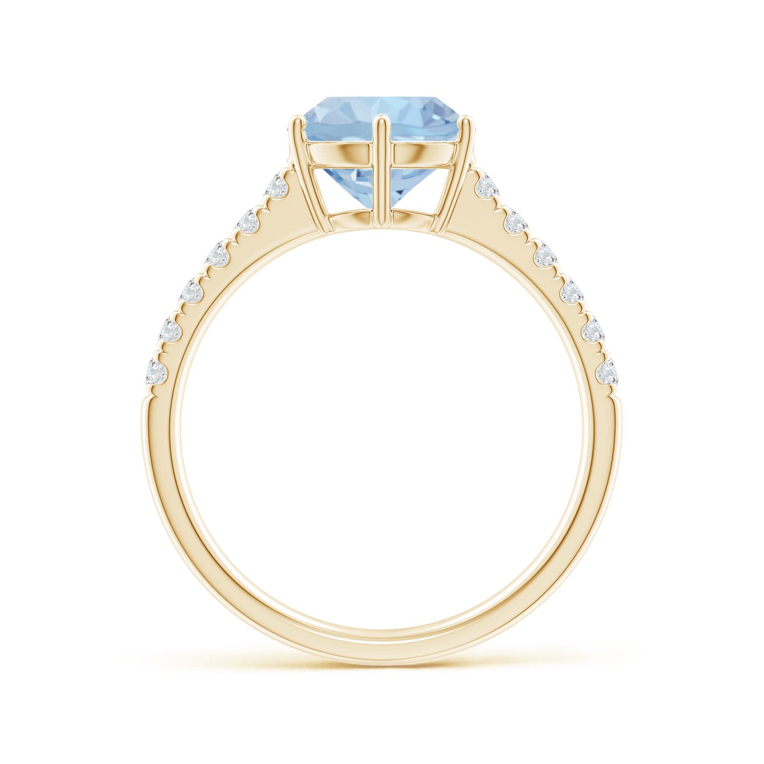 AA - Aquamarine / 1.9 CT / 14 KT Yellow Gold