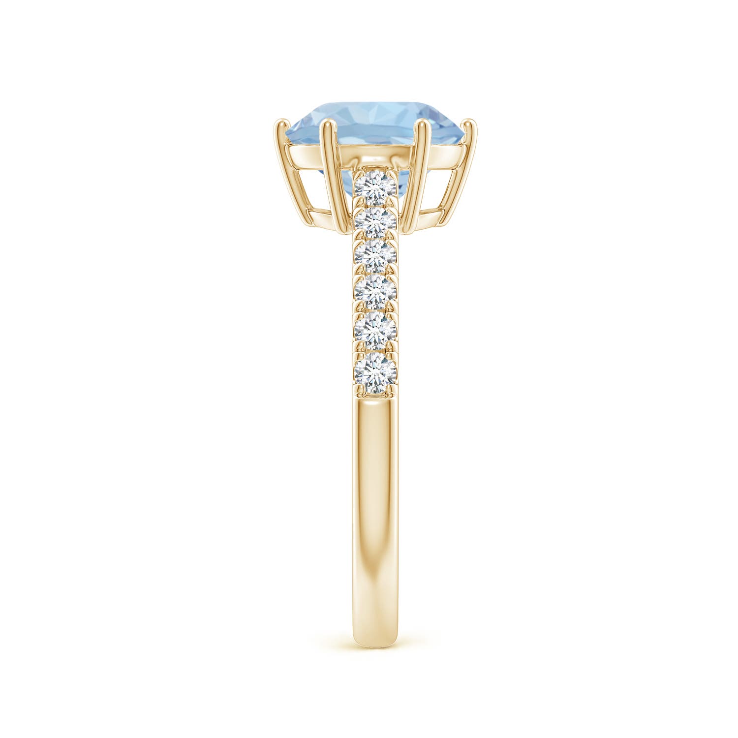 AA - Aquamarine / 1.9 CT / 14 KT Yellow Gold