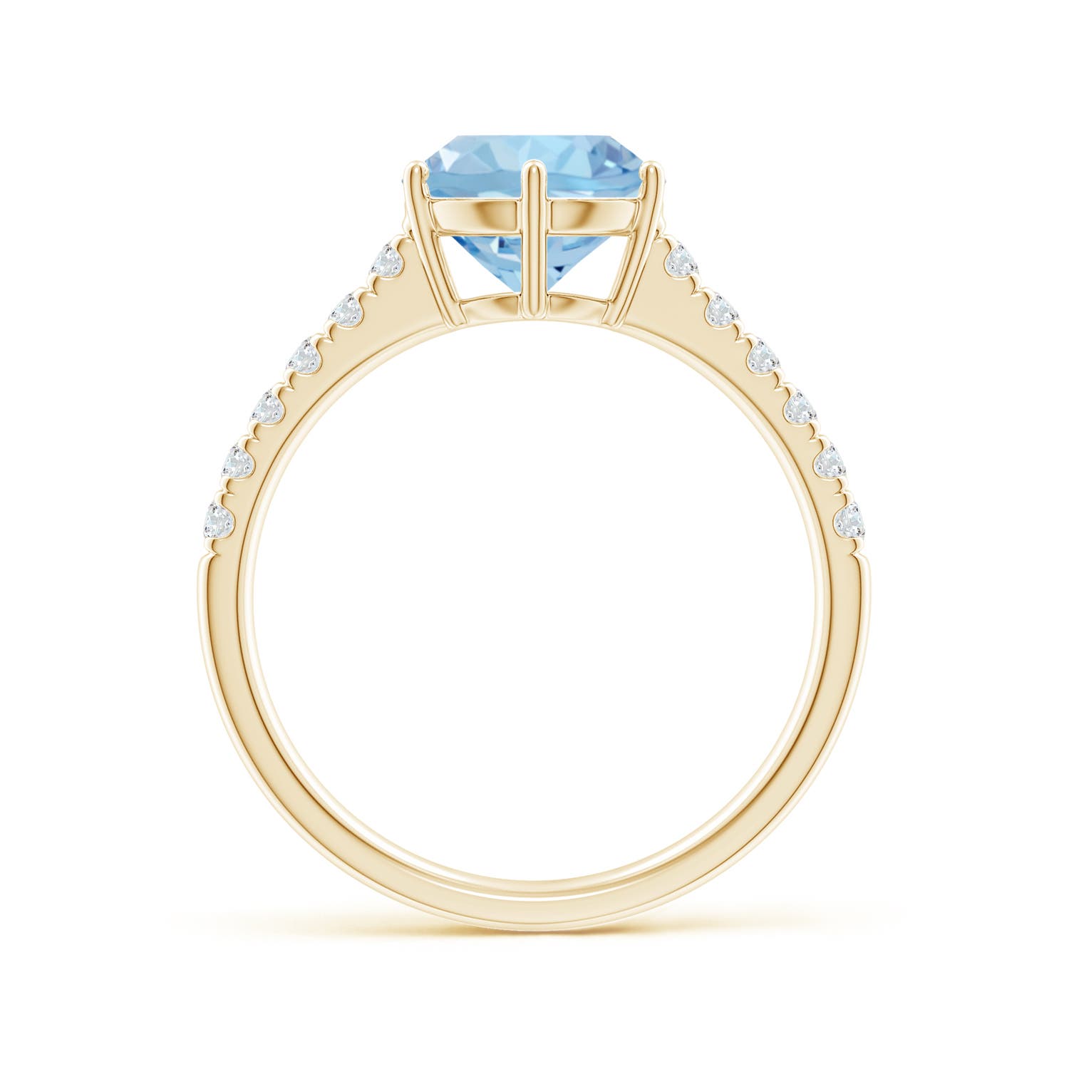 AAA - Aquamarine / 1.9 CT / 14 KT Yellow Gold