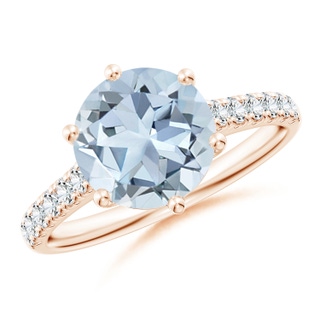 Round A Aquamarine