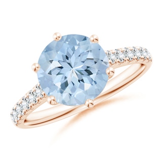 Round AA Aquamarine