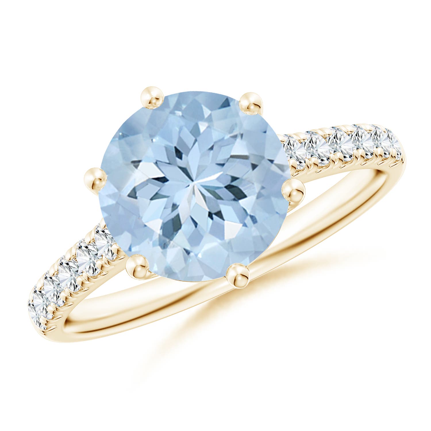 AA - Aquamarine / 2.6 CT / 14 KT Yellow Gold