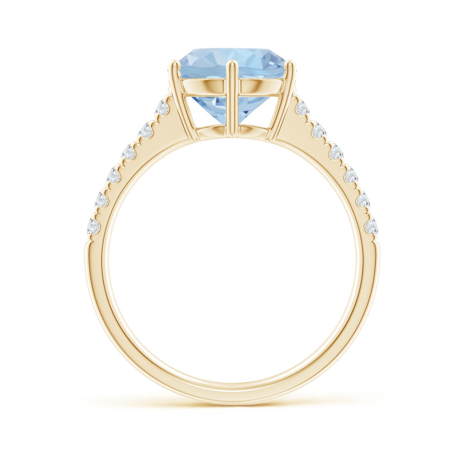 AA - Aquamarine / 2.6 CT / 14 KT Yellow Gold