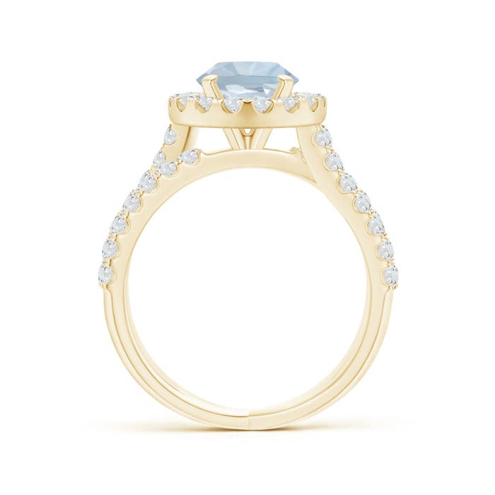 A - Aquamarine / 1.74 CT / 14 KT Yellow Gold