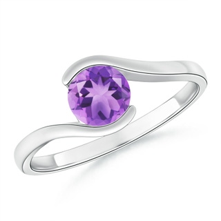 Round A Amethyst