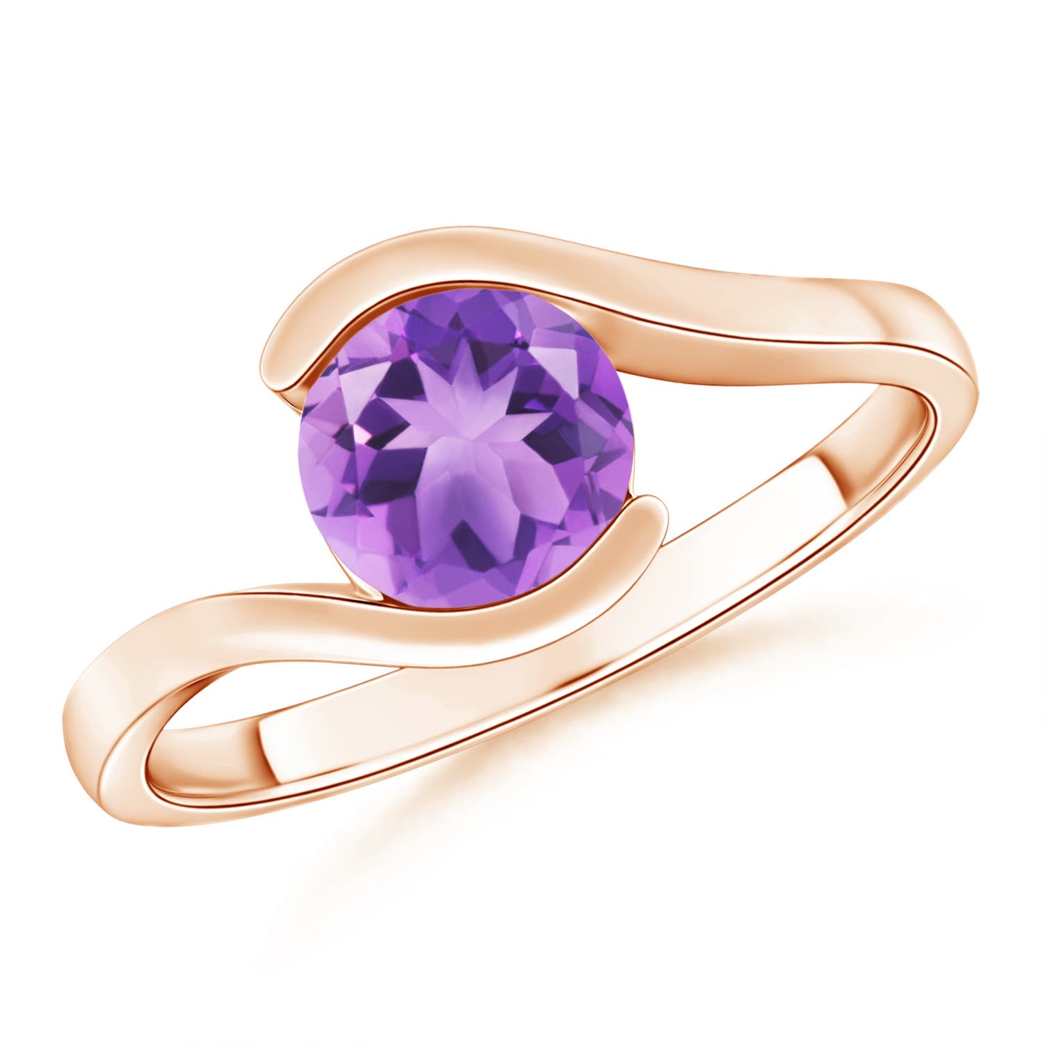 A - Amethyst / 1.15 CT / 14 KT Rose Gold