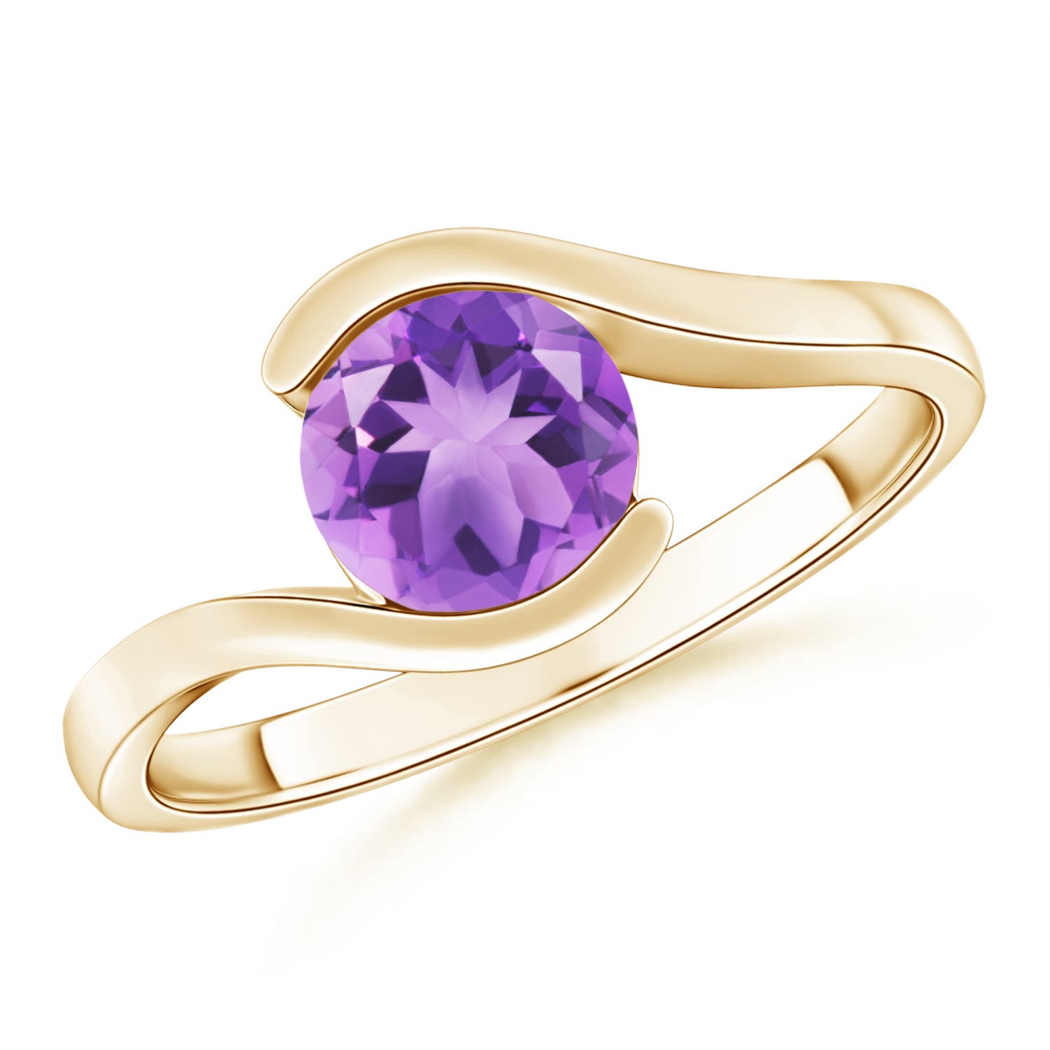 A - Amethyst / 1.15 CT / 14 KT Yellow Gold