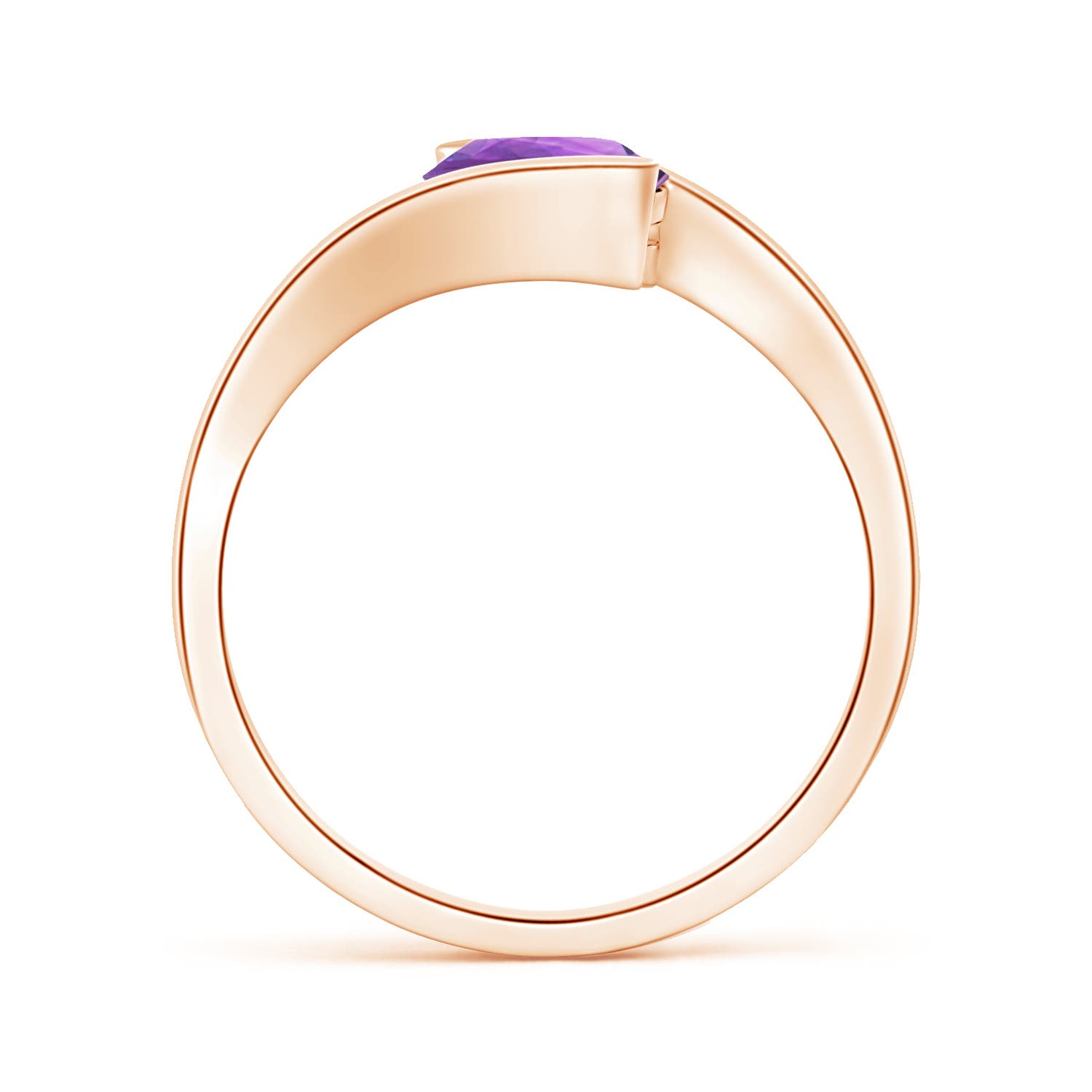 AA - Amethyst / 1.15 CT / 14 KT Rose Gold