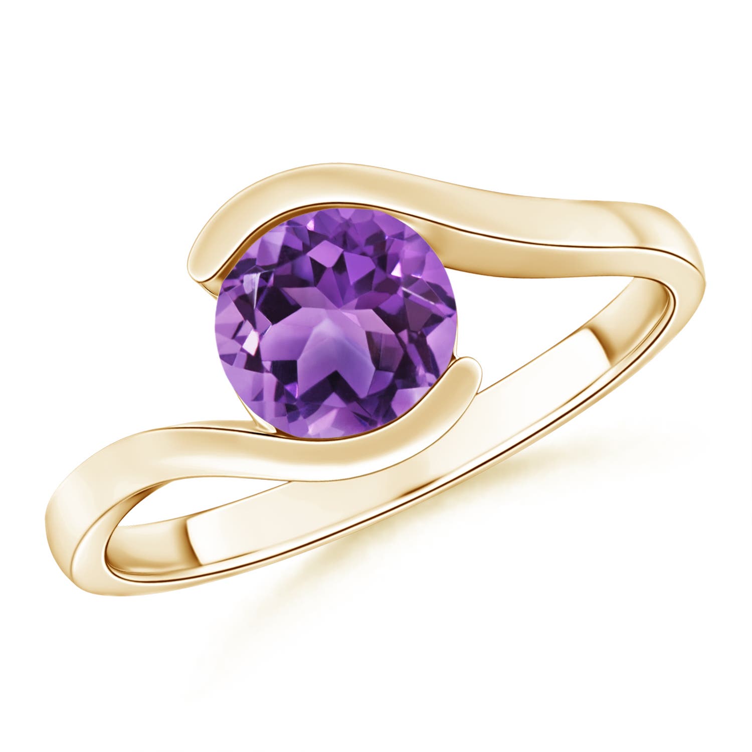 AA - Amethyst / 1.15 CT / 14 KT Yellow Gold