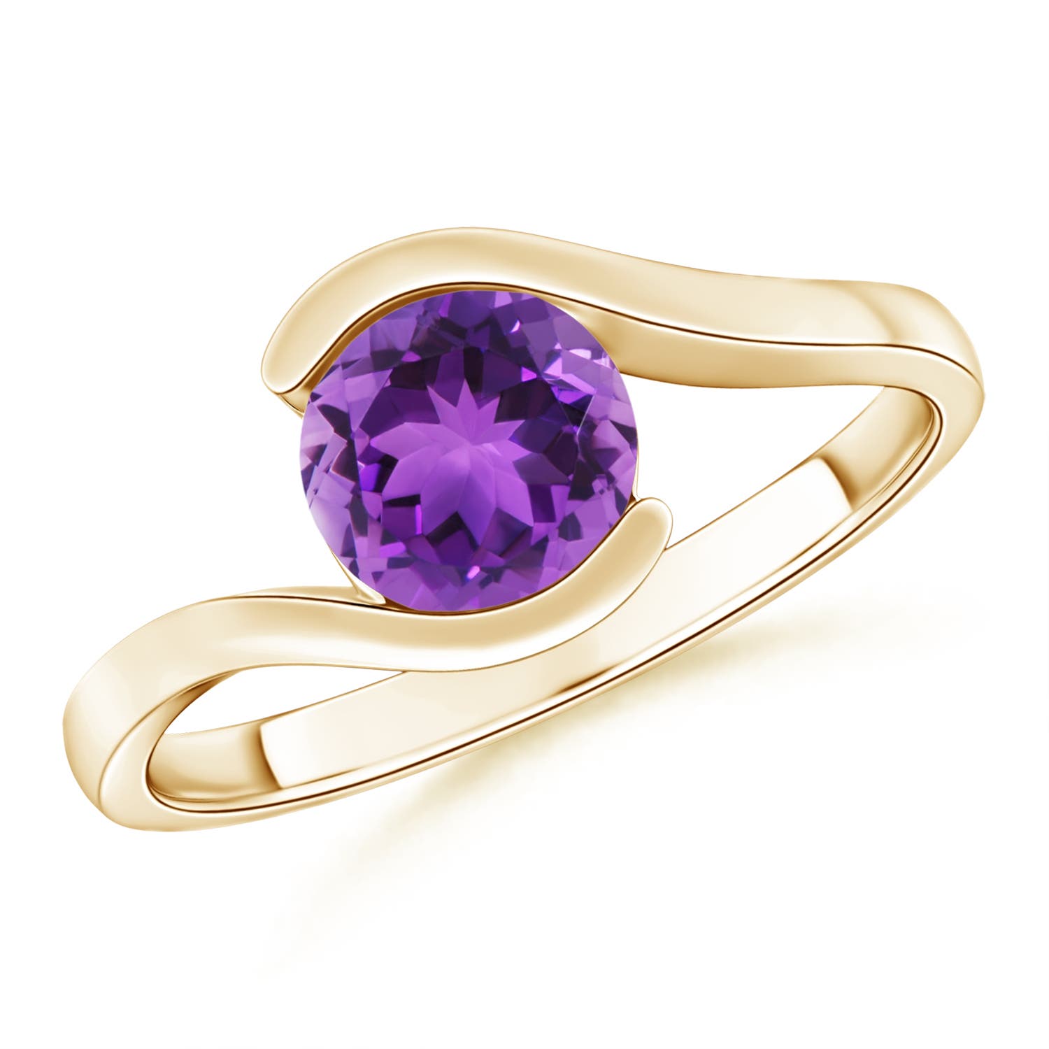 AAA - Amethyst / 1.15 CT / 14 KT Yellow Gold